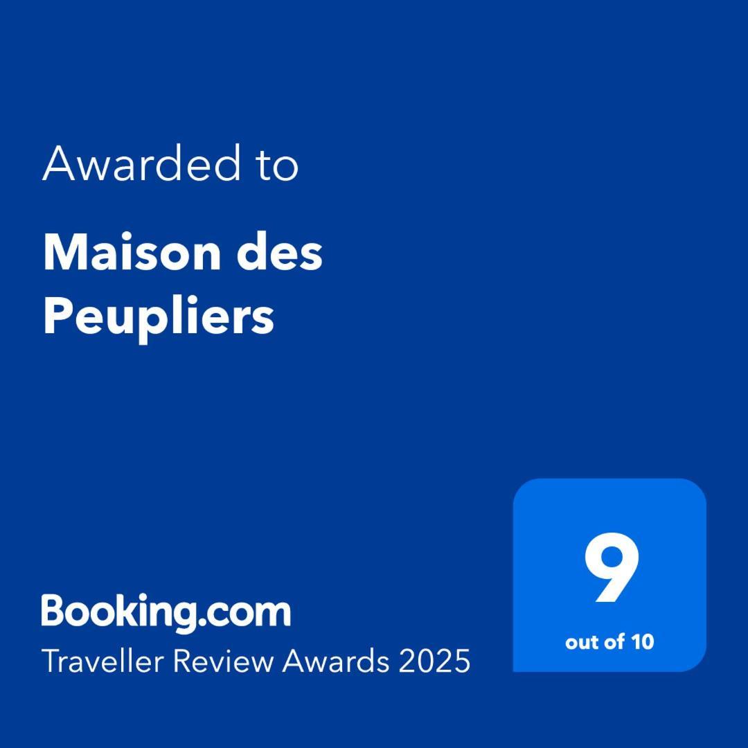 Maison Des Peupliers Бонди Екстериор снимка